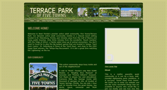 Desktop Screenshot of fivetownsterracepark.com